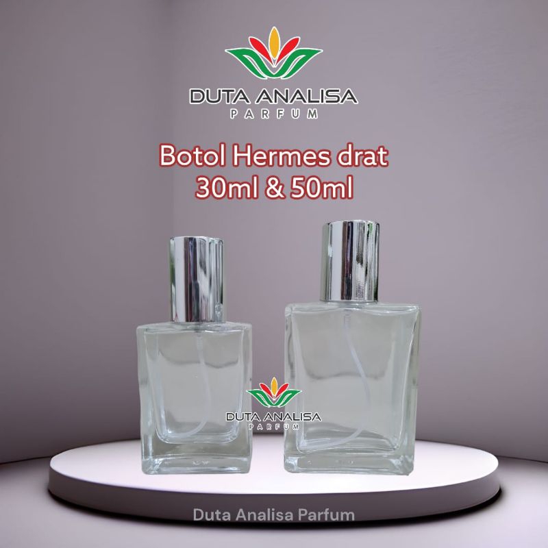 botol parfum spray kotak ermes 50ml