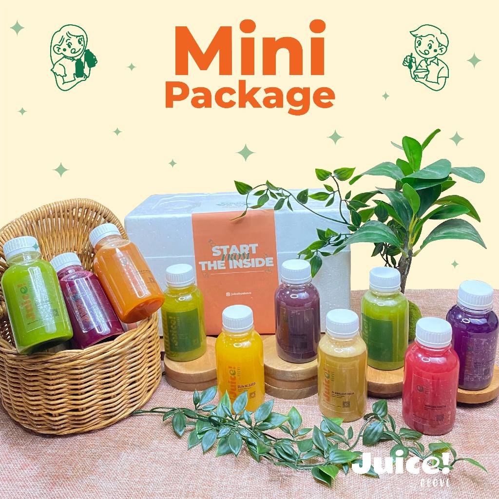 

Parcel/Hampers Juice! By ABOVE - Mini Package