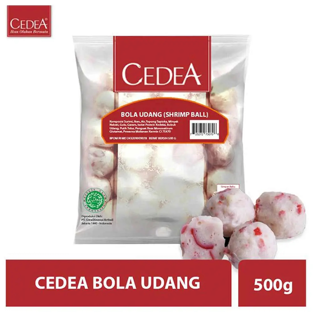 

CEDEA SHRIMP BALL / BASO UDANG 500GR