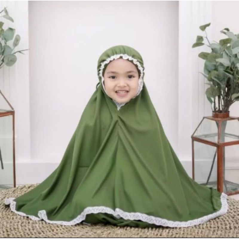 Mukena anak polos 5-9Tahun/Mukena lebaran/ Mukena anak polos terbaru terlaris/Mukena anak anak