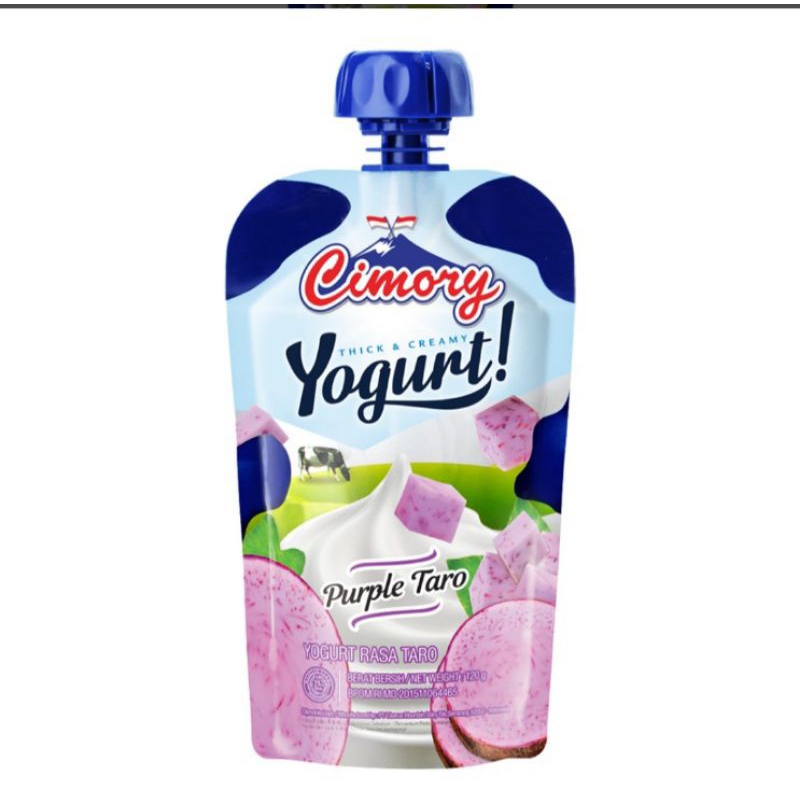 

Cimory Yogurt Squeeze Taro Ungu 120 g