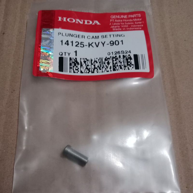 AHM 14125-KVY-901 Plunger cam setting pen pin dekompresi noken as Beat, scoopy, spacy karbu