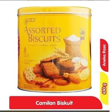 

NISSIN Assorted Biscuits Kaleng 650 g