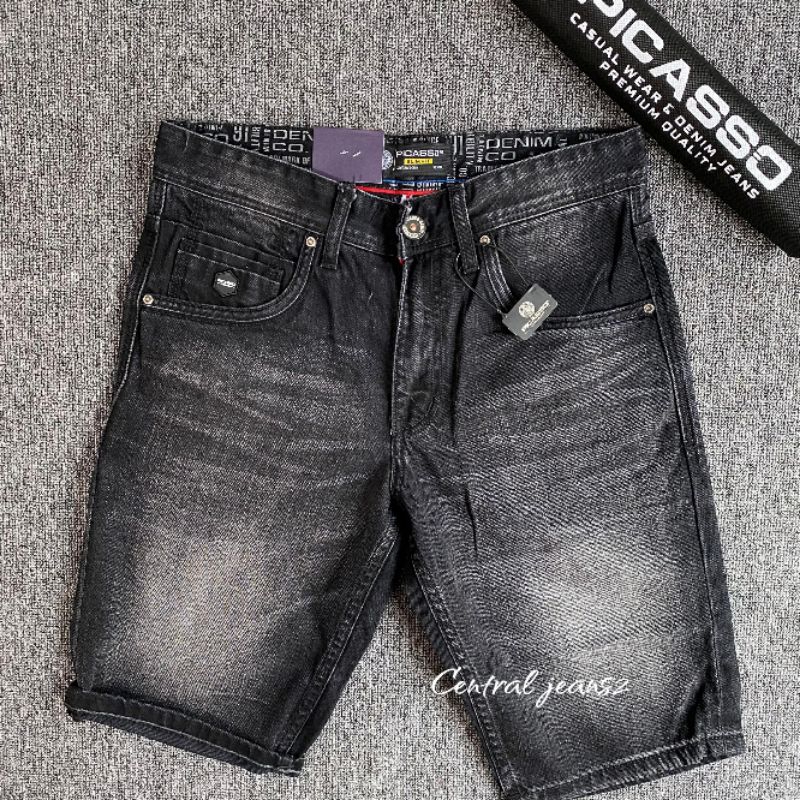 celana jeans pendek picasso original pria