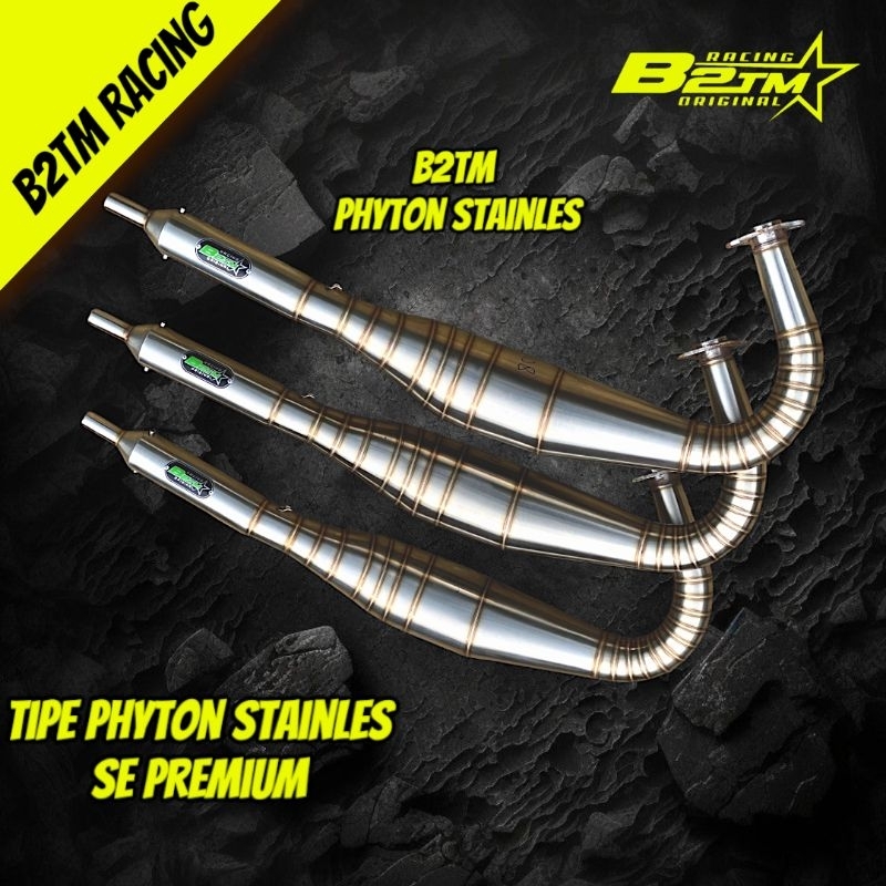 knalpot rx king b2tm phyton stainles knalpot b2tm phyton stainles knalpot 3v3 stainles b2tm knalpot 