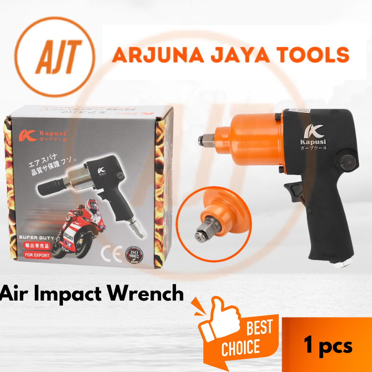 Kapusi Air Impact Wrench Set 1/2" Impact Angin