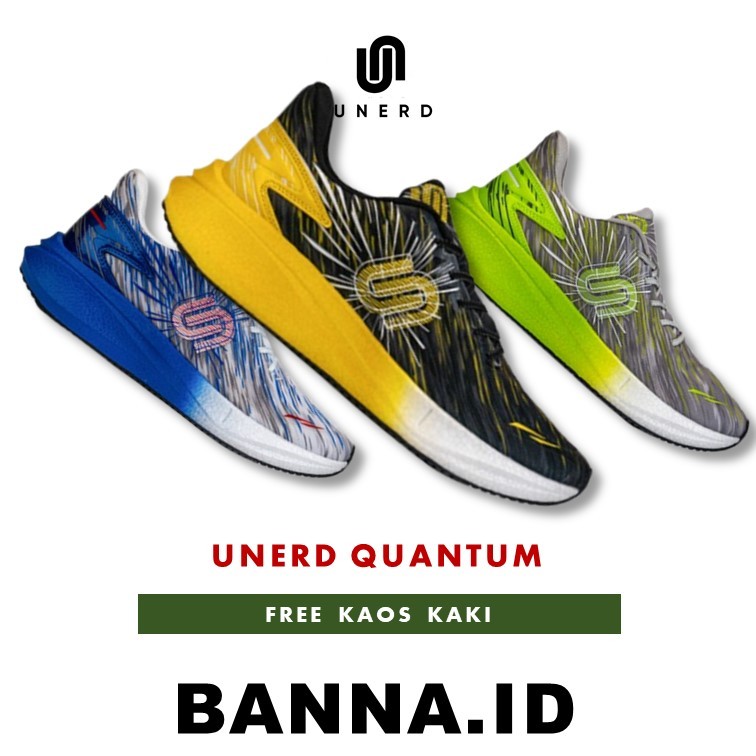 Sepatu Unerd Quantum Sepatu Sport Running Sepatu Olahraga Lari Pria Wanita Unerd Performance Origina