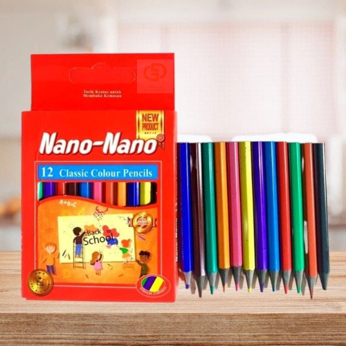 

Pensil 12 Warna Pendek NN-3131 Classic NANO NANO | Colour Pencil
