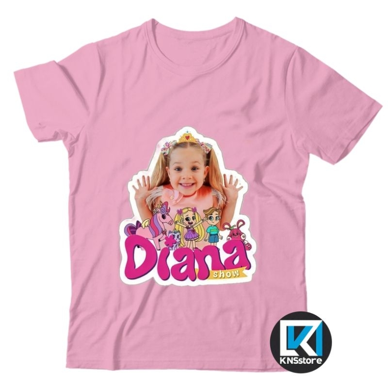 BAJU ANAK KAOS ANAK LOVE DIANA