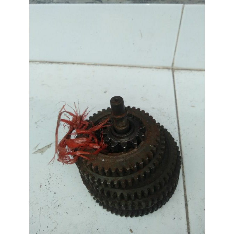 gearset vespa, gear set vespa vbb original