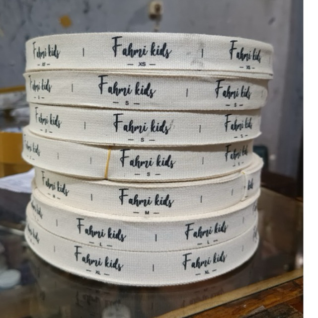 

JUAL LABEL KATUN LOCAL + free sablon .LABEL KATUN PREMIUM / LABEL HIJAB / LAABEL GAMIS/ LABEL BAJU/ LABEL