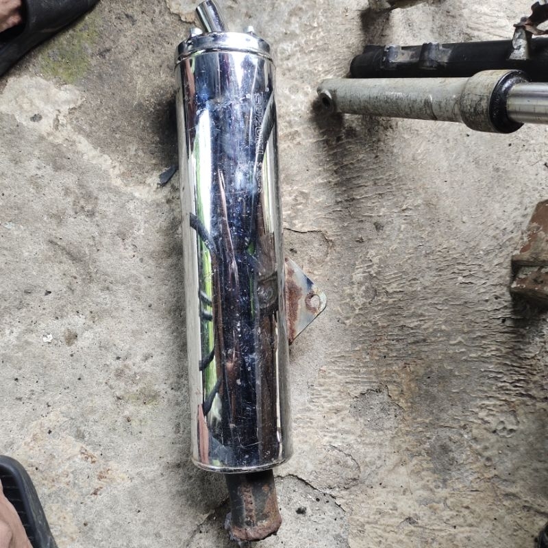 silencer tabung knalpot Suzuki Satria Fu Thailand original