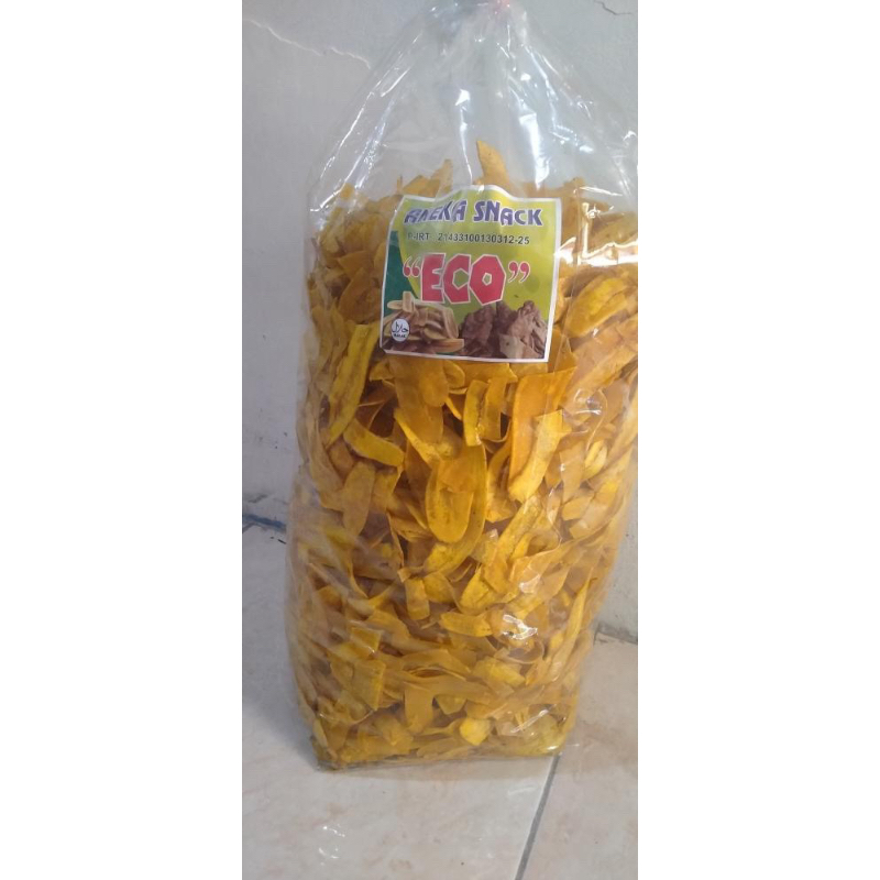 

Keripik Pisang ECO 500gram Gurih Renyah