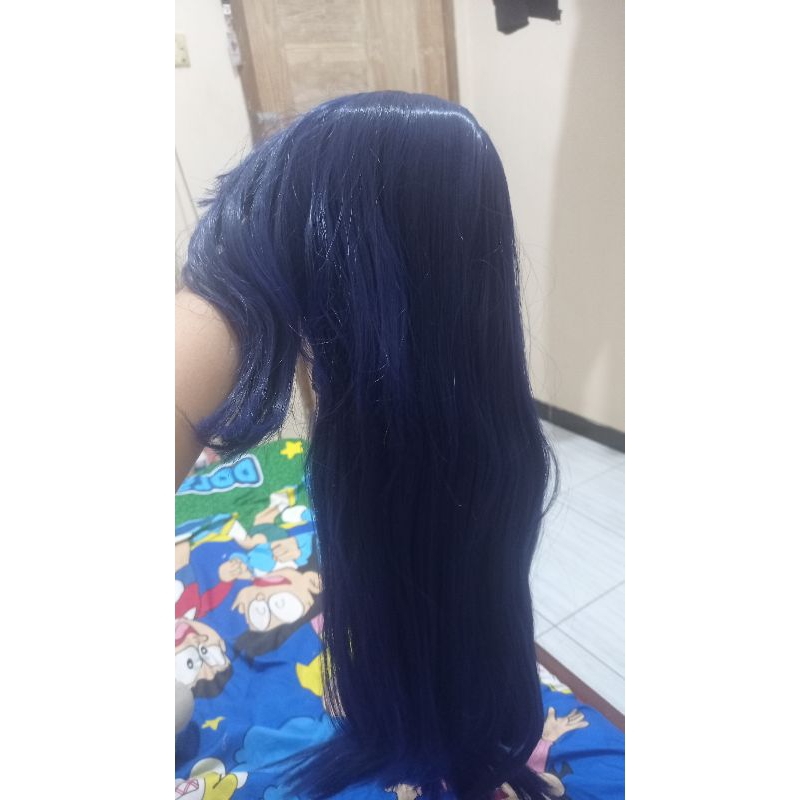 Wig Hyuga Hinata || Wig base 60 cm || anime || cosplay naruto rambut palsu