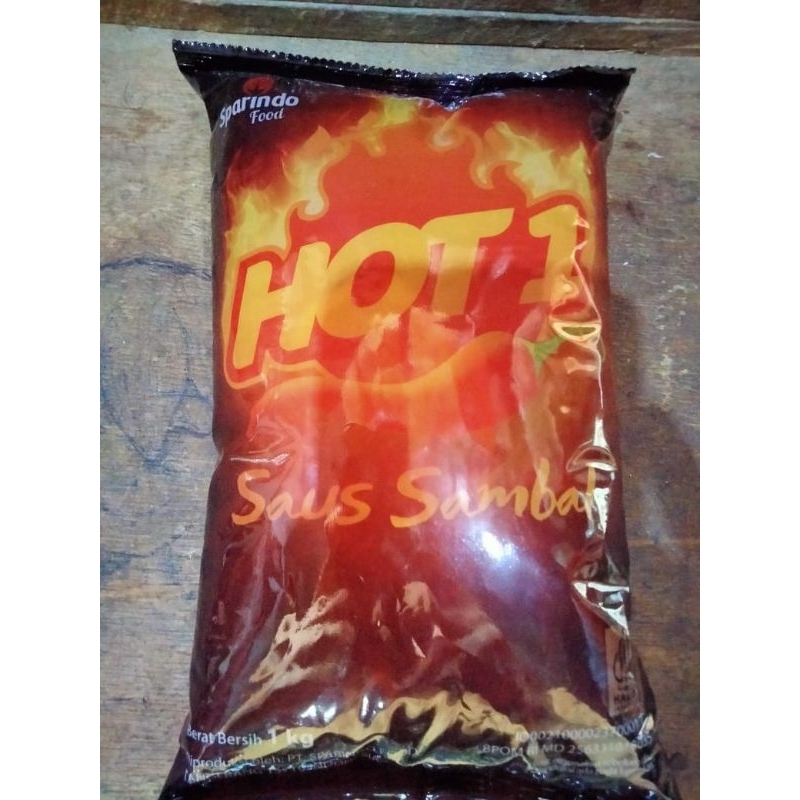 

Saus Sambal Hot1 1kg