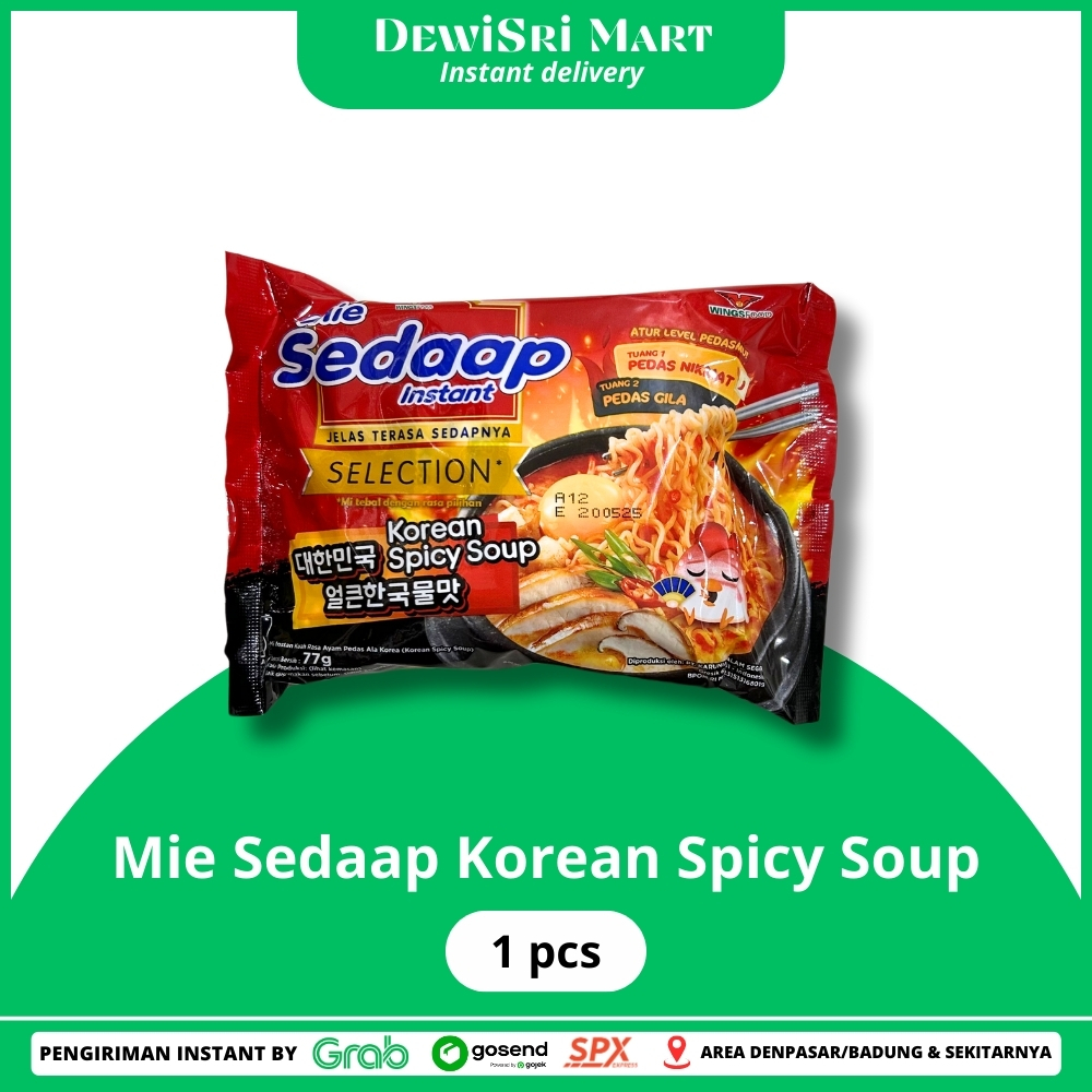 

Mie Sedaap Korean Spicy Soup - Dewi Sri mart