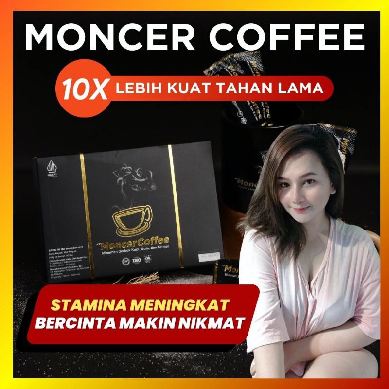 

NF MON-CCEER COFFEE ORIGINAL - BPOM HALAL- MENINGKATKAN PERFORMA VITALITAS PRIA DIRANJANG TAHAN LAMA