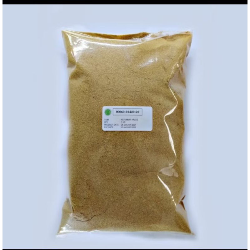 

ketumbar bubuk murni berat 1kilo