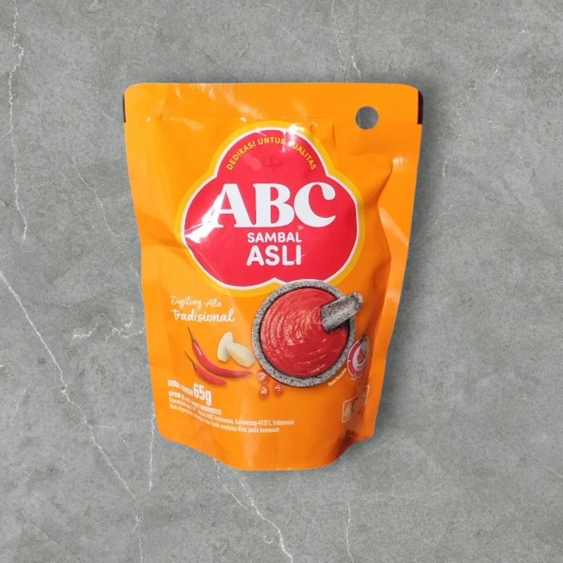 

Sambal Asli ABC, Digiling Ala Tradisional 65 gram