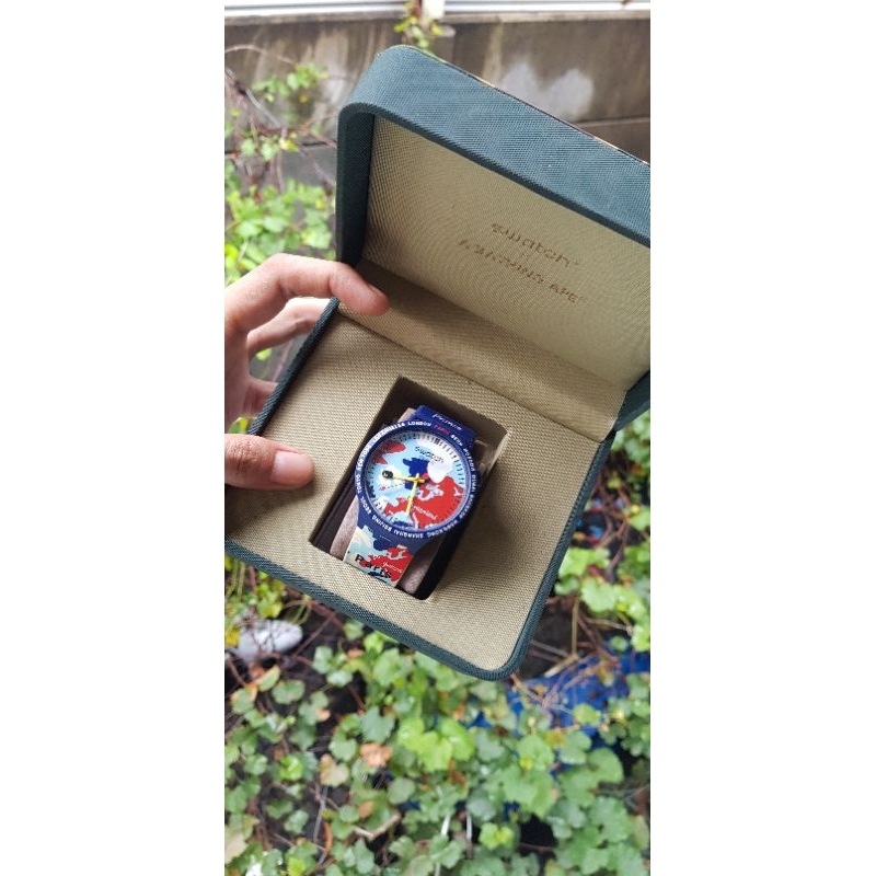 swatch x bape paris limited edition