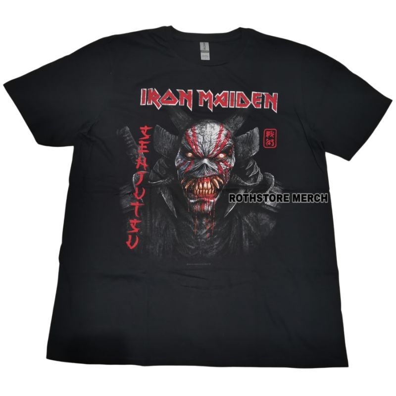 iron maiden - senjutsu / official size L