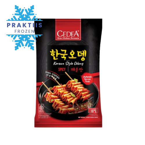 

CEDEA KOREAN STYLE ODENG RASA SPICY 480GR/IKAN OLAHAN/ODEN/EOMUK