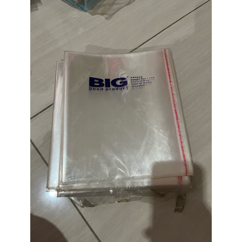 

Sampul Buku Plastik OPP Kwarto Big 50 micron