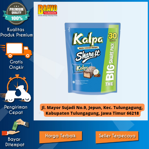 

Bravo Supermarket Tulungagung - Kalpa Share It 270gr isi 30pcs