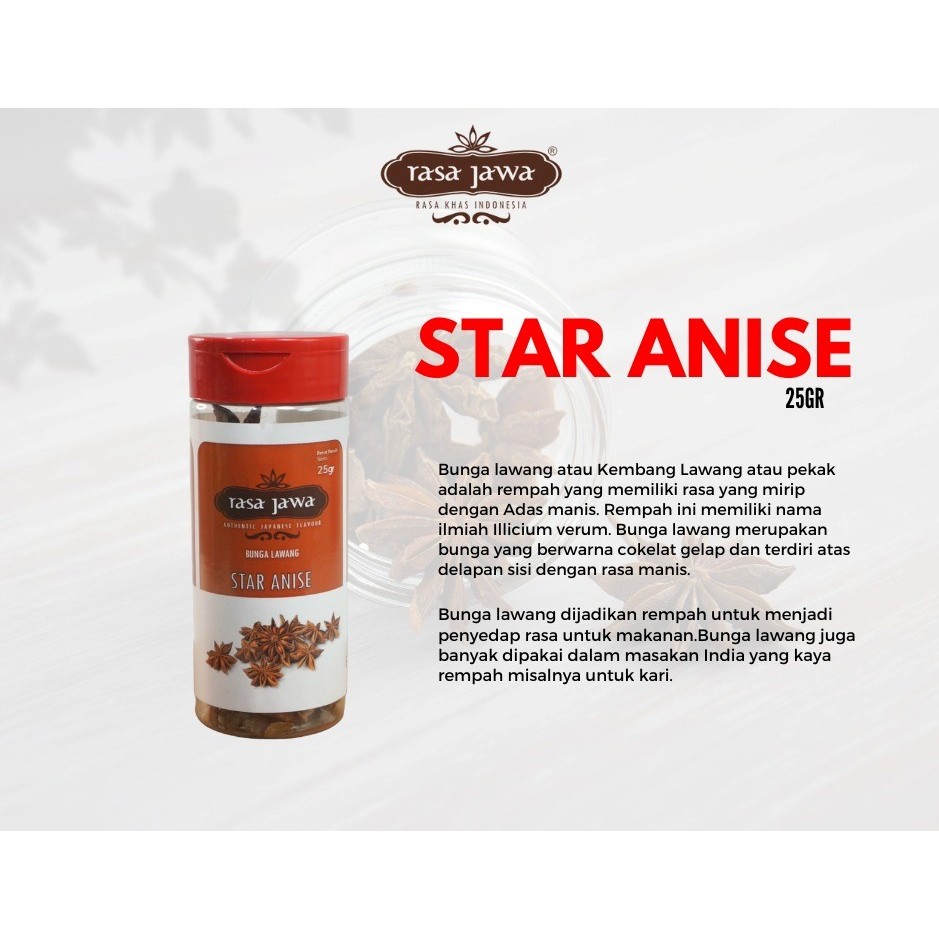 

RASA JAWA BUNGA LAWANG 25GR