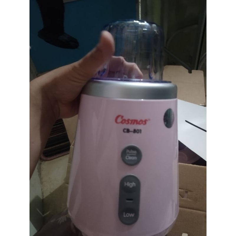 blender cosmos 2in 1 pink white (perloved)
