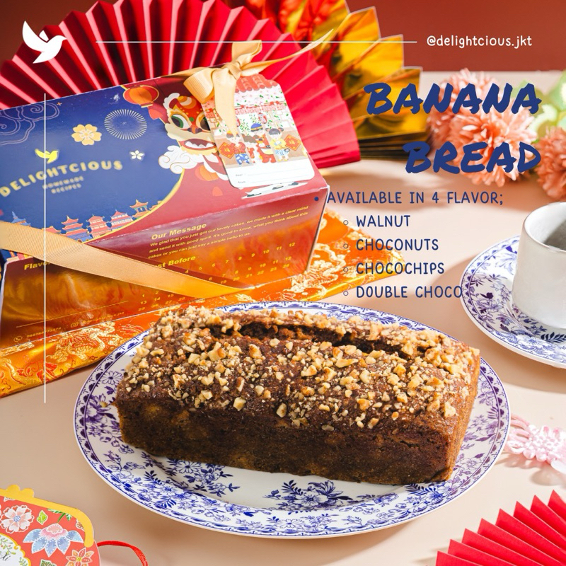 

BANANA BREAD HAMPERS CHINESE NEW YEAR IMLEK CNY