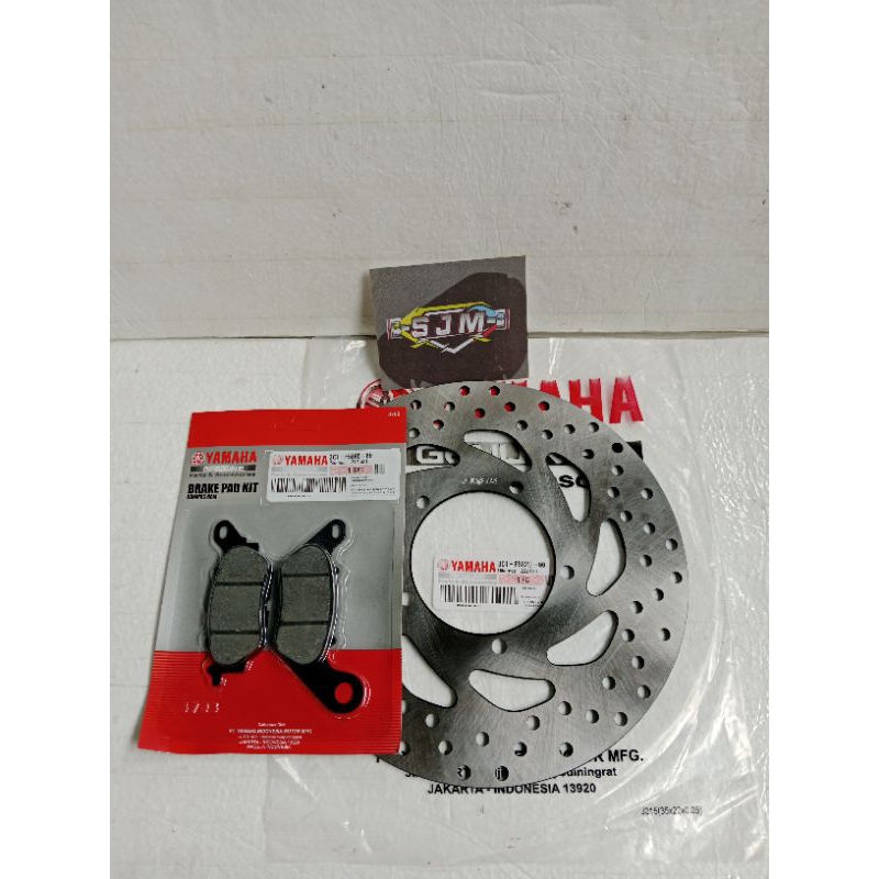 PIRINGAN CAKRAM DEPAN+KAMPAS REM DEPAN YAMAHA VIXION OLD NEW NVL ORI SUNSTAR KODE-3C1