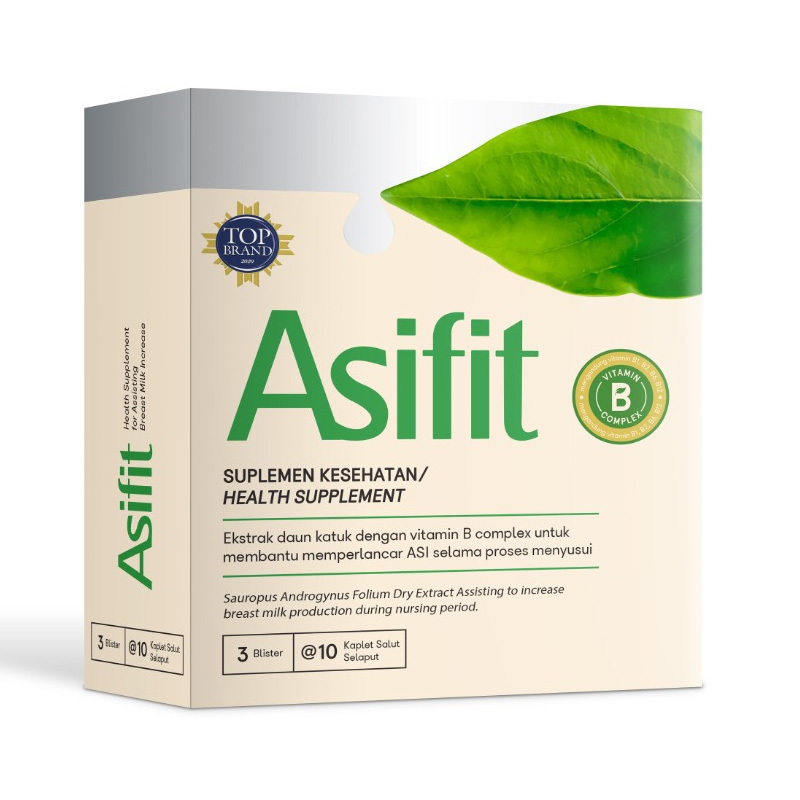Asifit 30's Tablet Kimia Farma / Vitamin Pelancar Asi / Asi Booster / Suplemen Ibu Hamil
