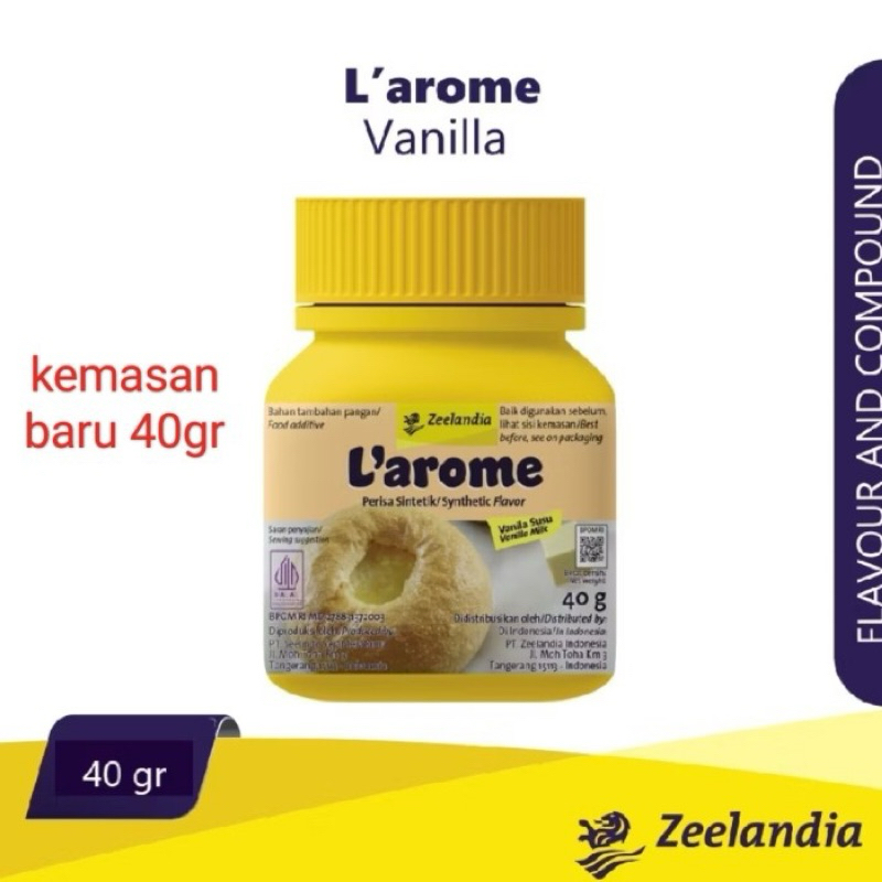 

Zeelandia Larome Vanilla Susu Bubuk 40gr
