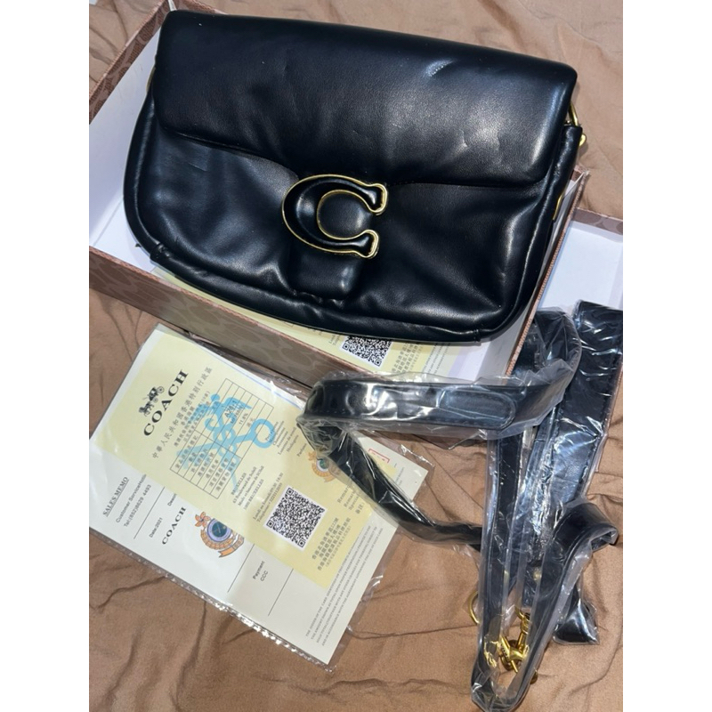 Tas Selempang Hitam Wanita Coach