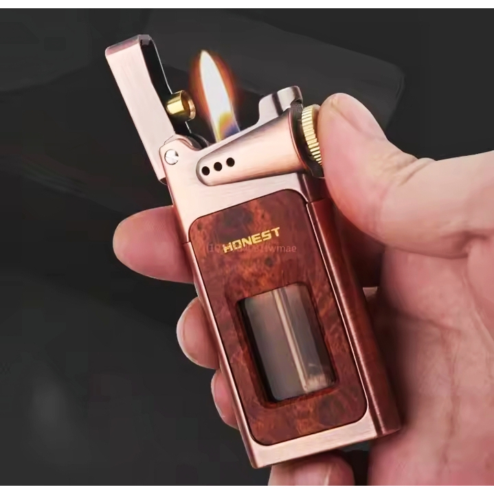 KOREK API SUMBU KLASIK VINTAGE KOREK RODA API MINYAK TRANSPARAN