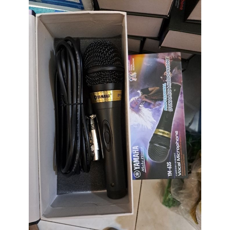 mic yamaha ym 63S asli