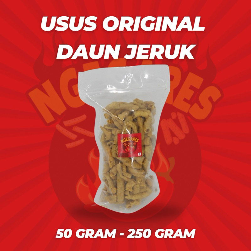 

Ngegares - Usus Ayam Crispy Original Daun Jeruk Virali