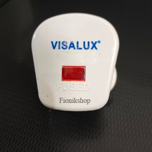 Steker Visalux Kaki 3 /Colokan Kaki Tiga ada Lampu