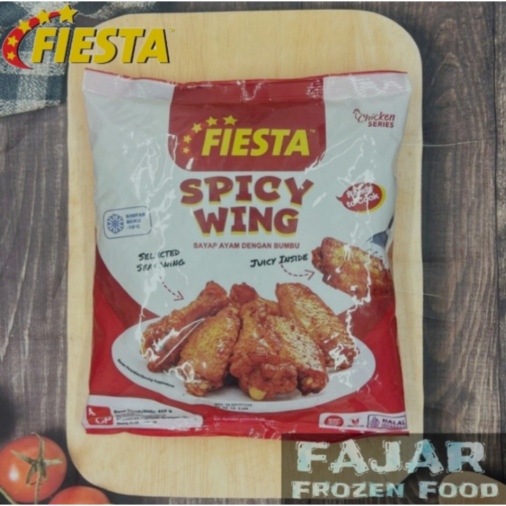 

FIESTA SPICY WING 400GR | FIESTA SAYAP AYAM DENGAN BUMBU 400GR
