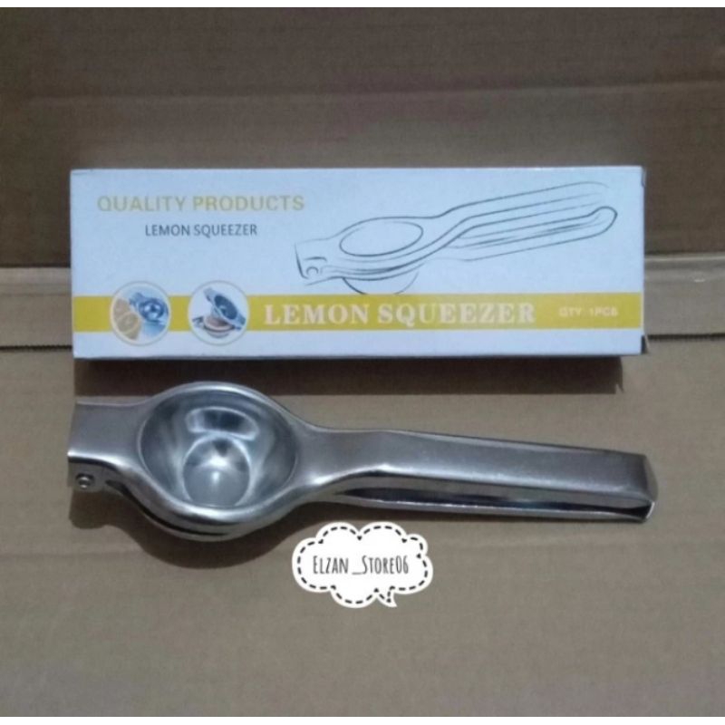 Alat perasan jeruk lemon stainless / perasan jeruk nipis, lemon