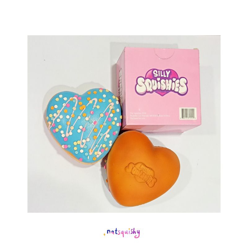 Natsquishy - Squishy silly squishies new heart donut squishy