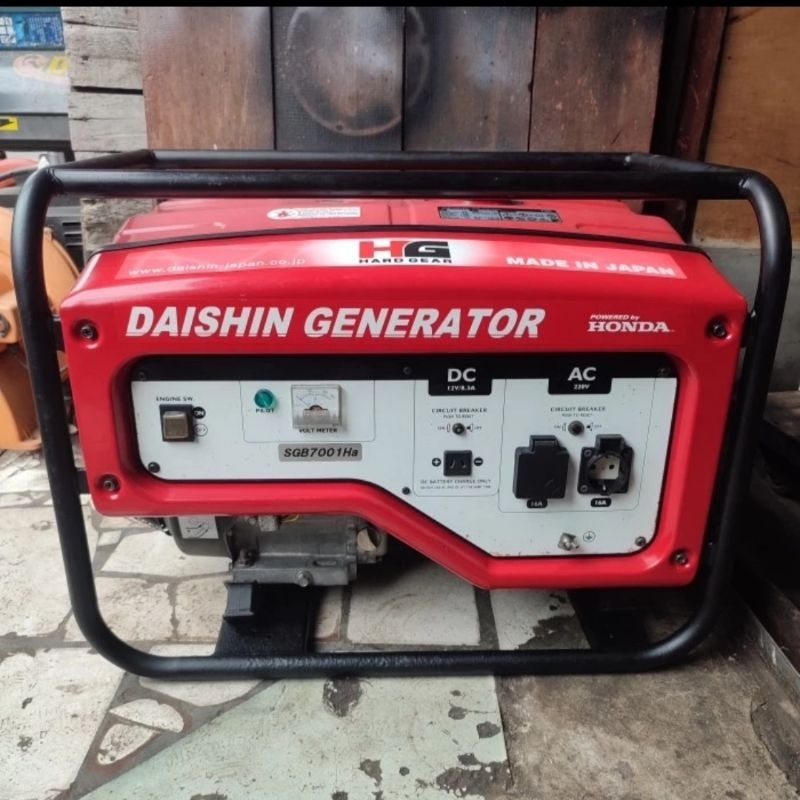 Genset HONDA SGB7001HA 5000 Watt Original Japan
