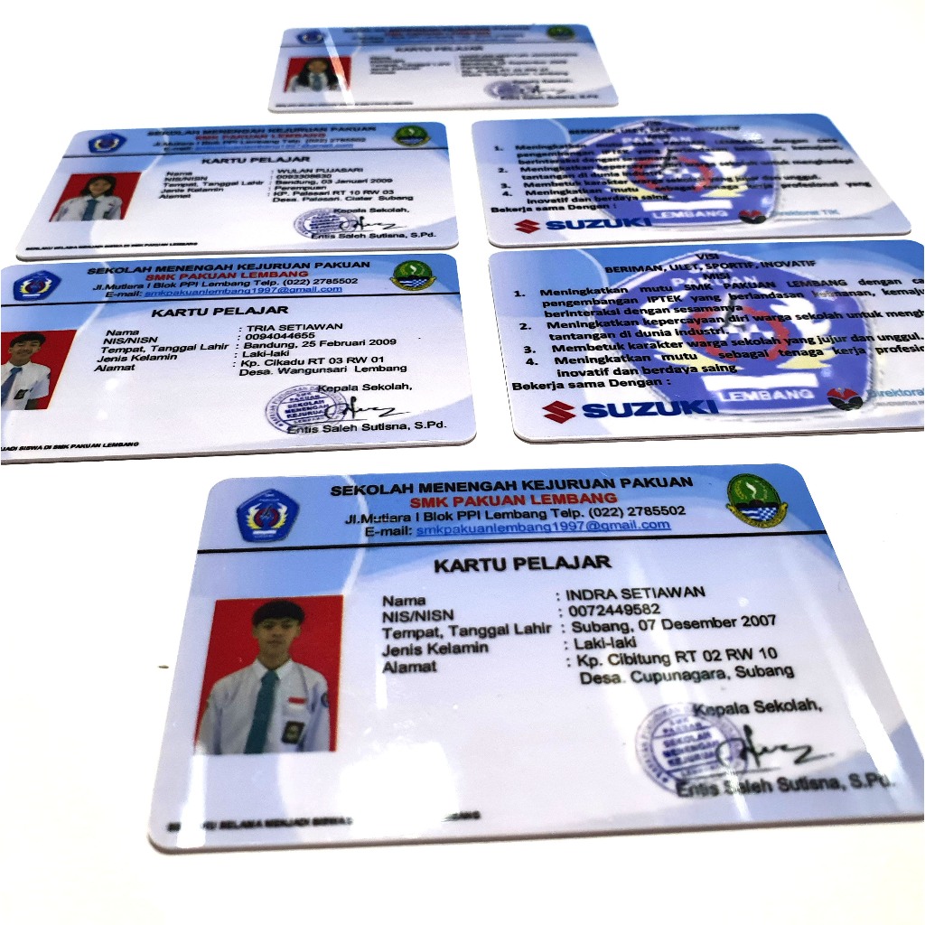 

Cetak kartu pasien / kartu pre print / Member Card/ Untuk Partai Jumlah Besar