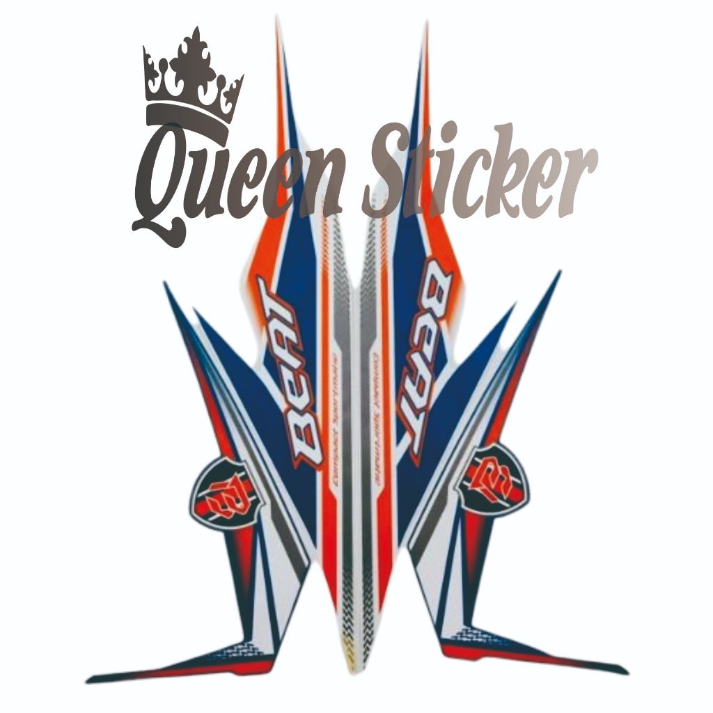 STICKER STRIPPING LIST BODY STANDART HONDA BEAT CBS 2019