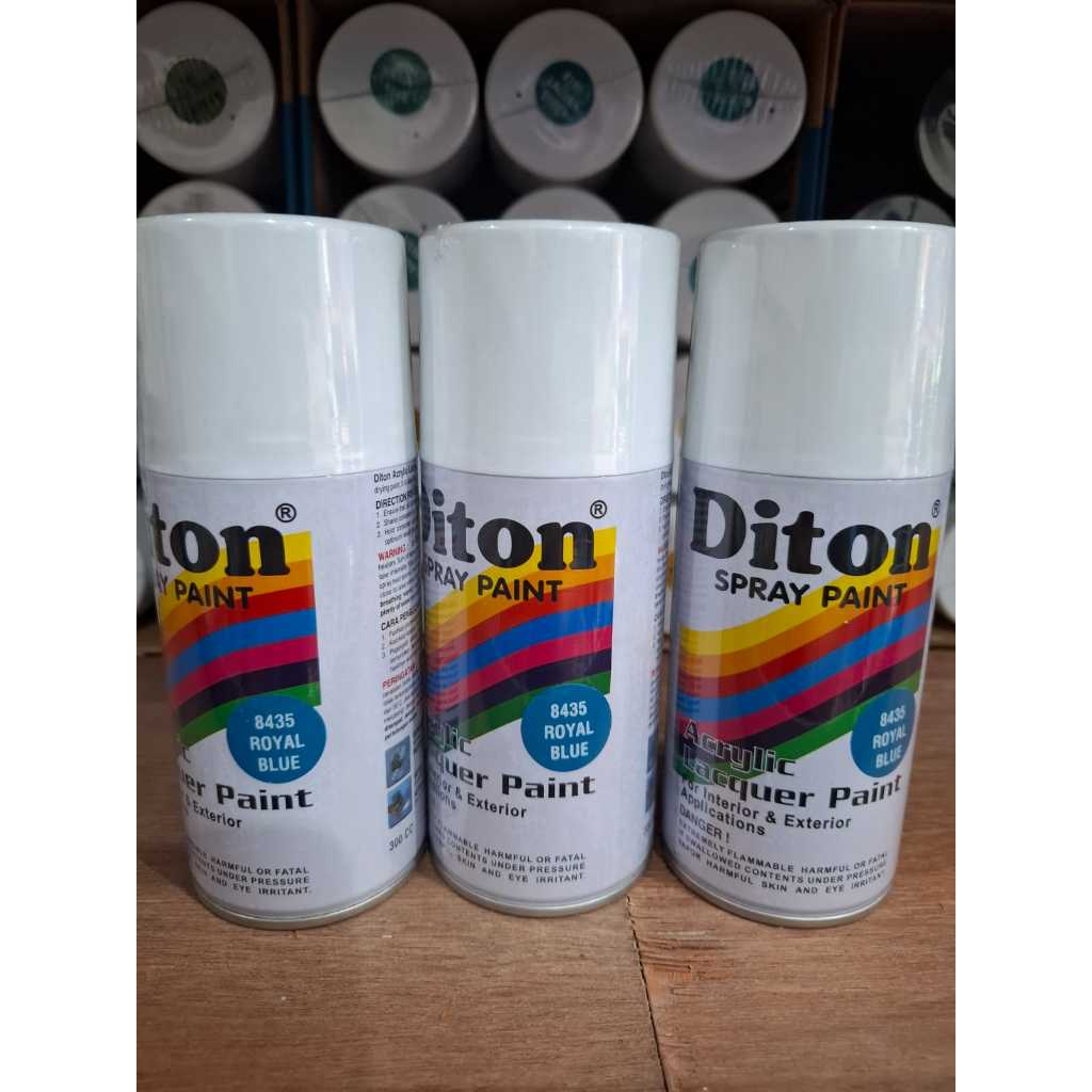 diton royal blue 8435 300cc biru gelap pilok pilox cat semprot