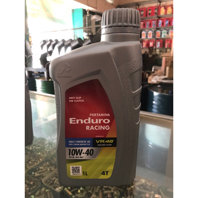 Oli Enduro Racing 4T 1ltr SAE 10W-40 API SL/SJ
