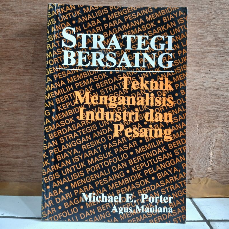 Strategi Bersaing. by Porter, Maulana [Buku Bekas Original]