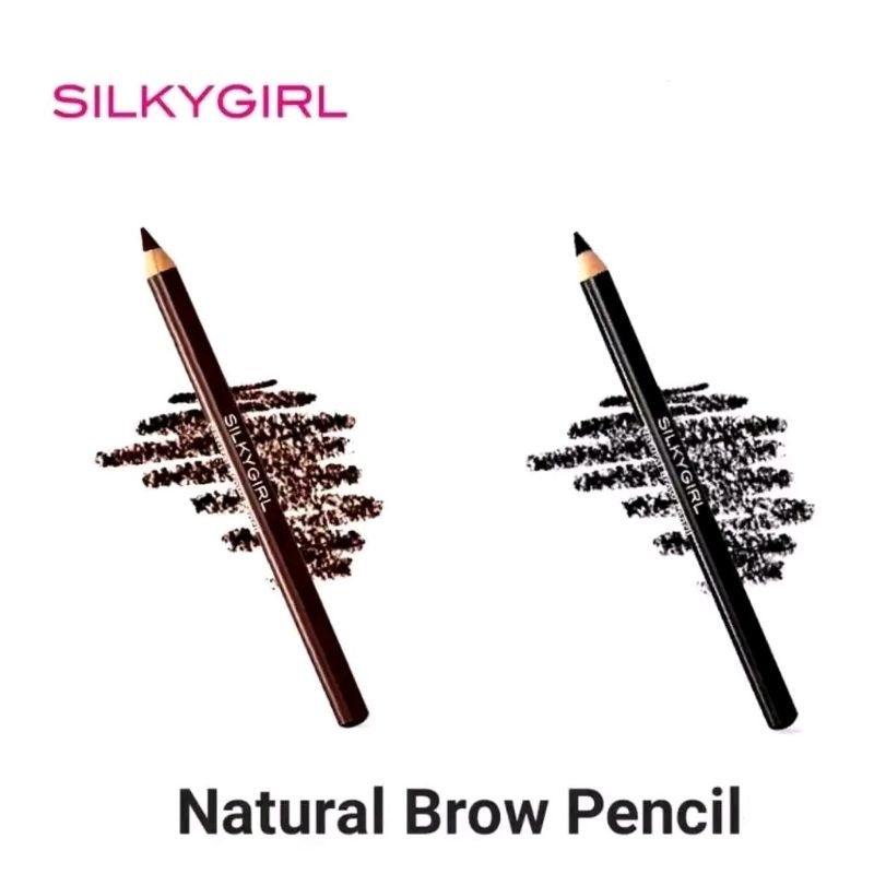 SILKYGIRL Natural Brow Pencil - Pensil Alis Silkygirl