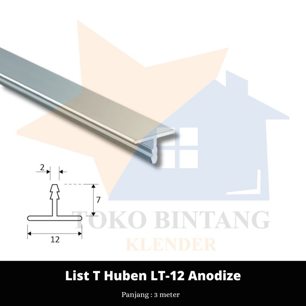 List T Aluminium LT-12 Anodize